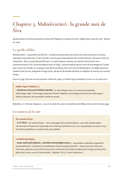 L'année sacrée du yogi — Page d’aperçu 13 sur 38 — page intérieure